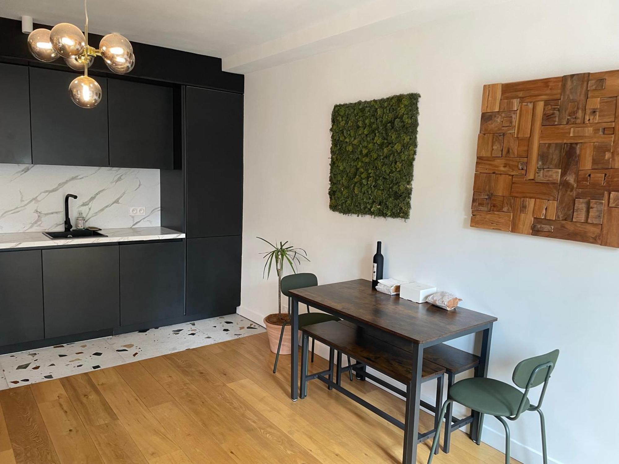 Appartement Elegant & Chic A Parijs Buitenkant foto