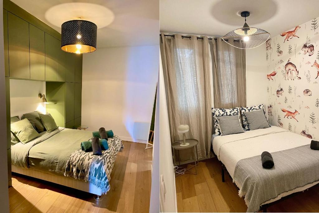 Appartement Elegant & Chic A Parijs Buitenkant foto