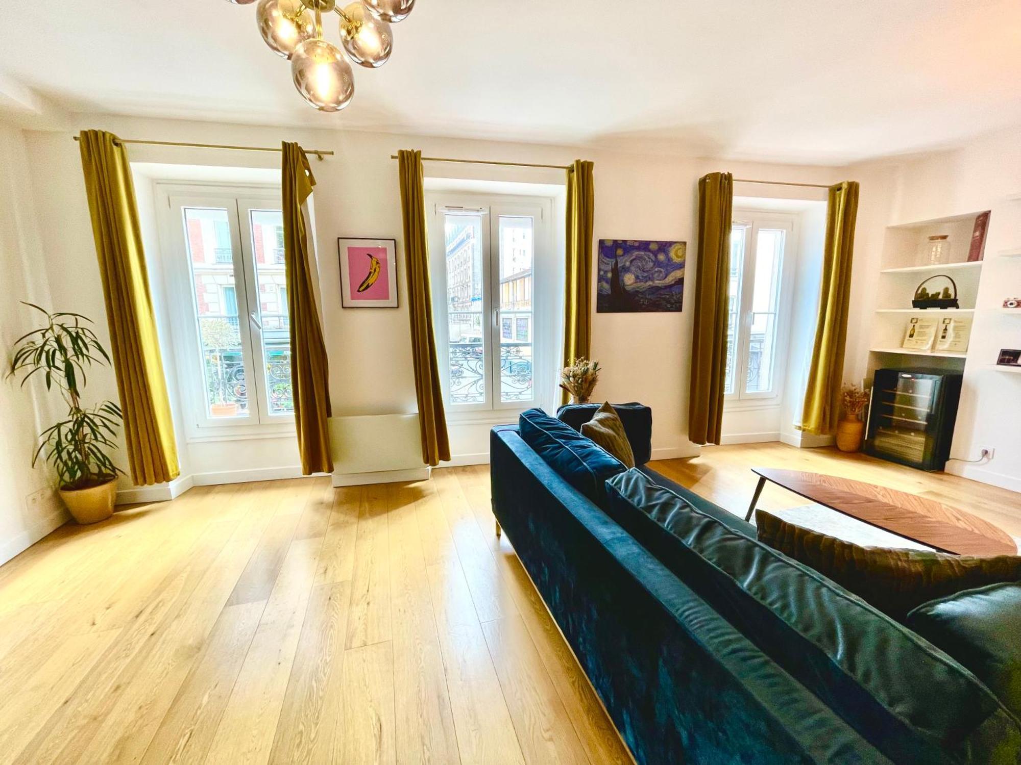 Appartement Elegant & Chic A Parijs Buitenkant foto