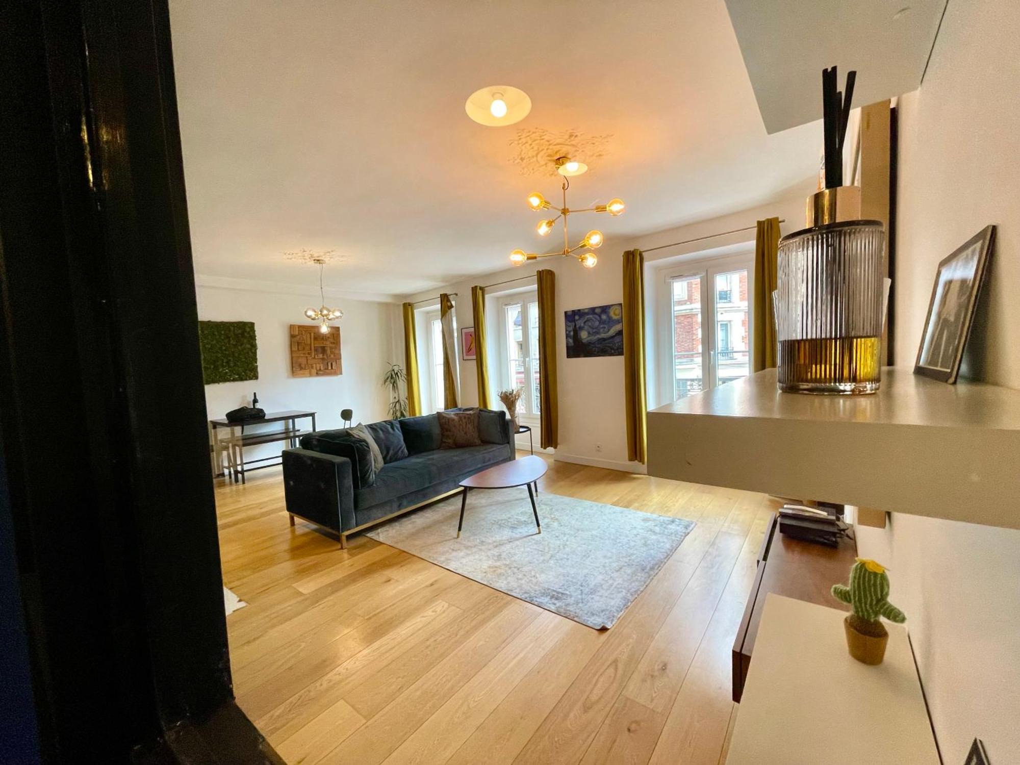 Appartement Elegant & Chic A Parijs Buitenkant foto