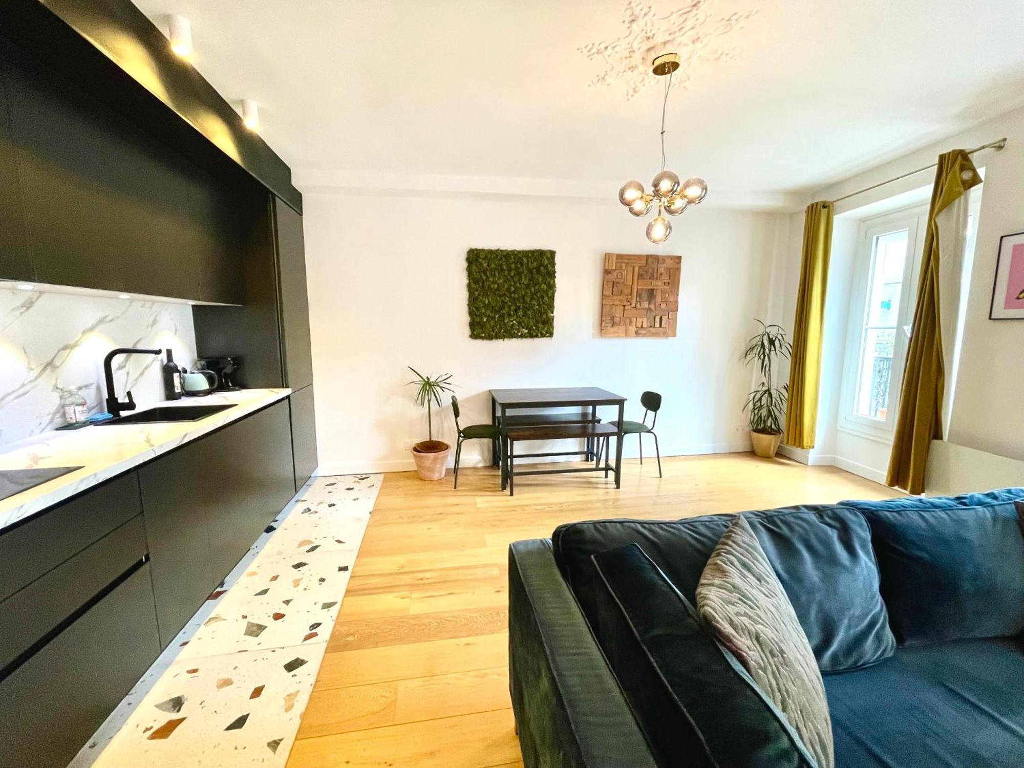 Appartement Elegant & Chic A Parijs Buitenkant foto